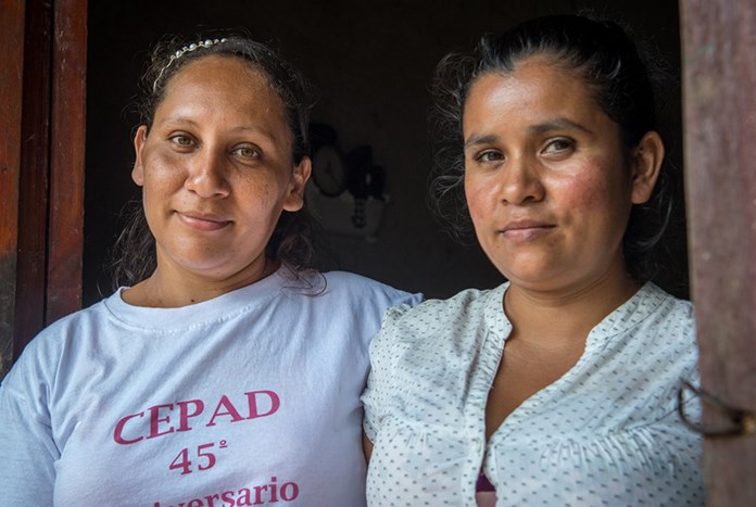 Two young women from rural Nicaragua.