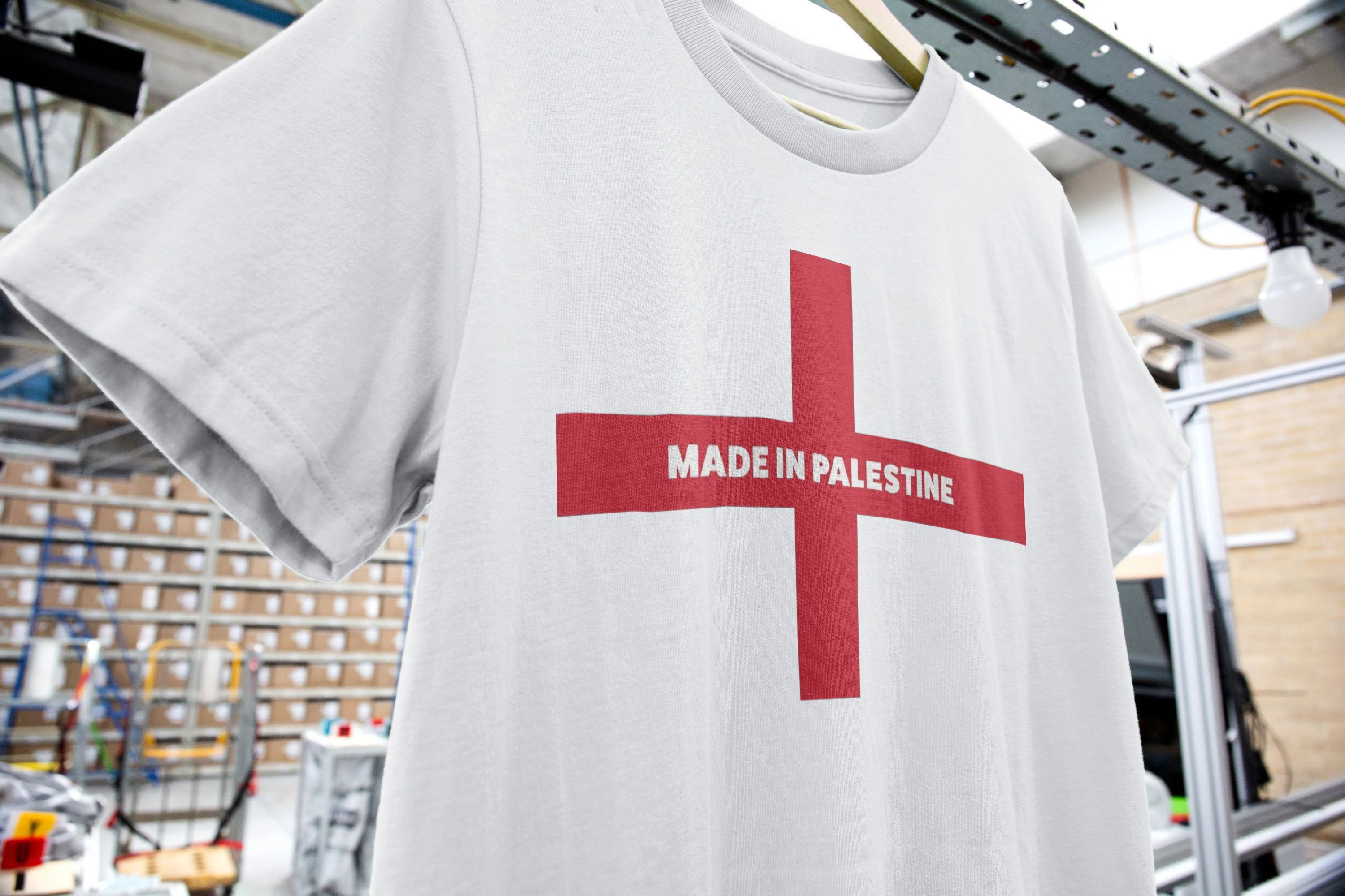 Amos Trust Made In Palestine T Shirts