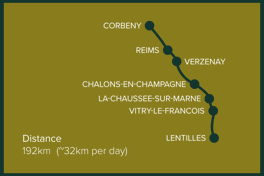 Corbeny to Lentilles, France: Stage 4