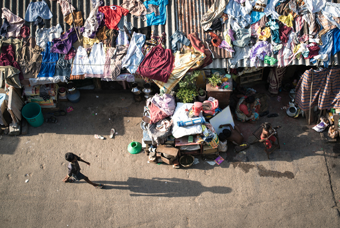 Barracks Street, Chennai, India.