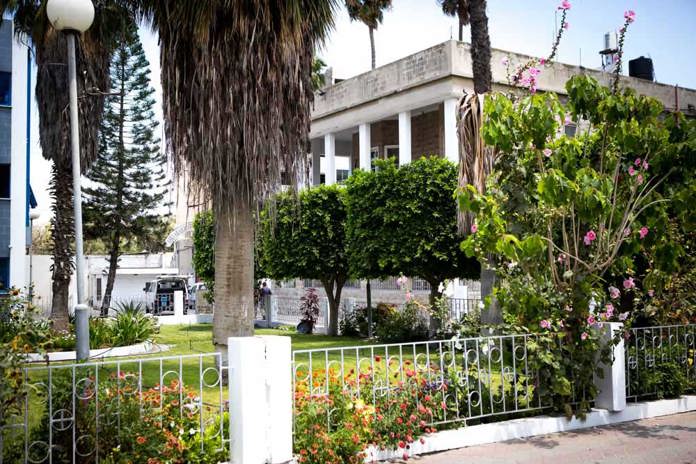 Al Ahli Arab Hospital in Gaza City.