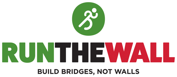 Amos Trust Run The Wall 2026 Building Bridges Logo