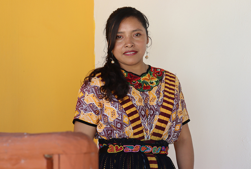 Fabiola Quijivix from Guatemala