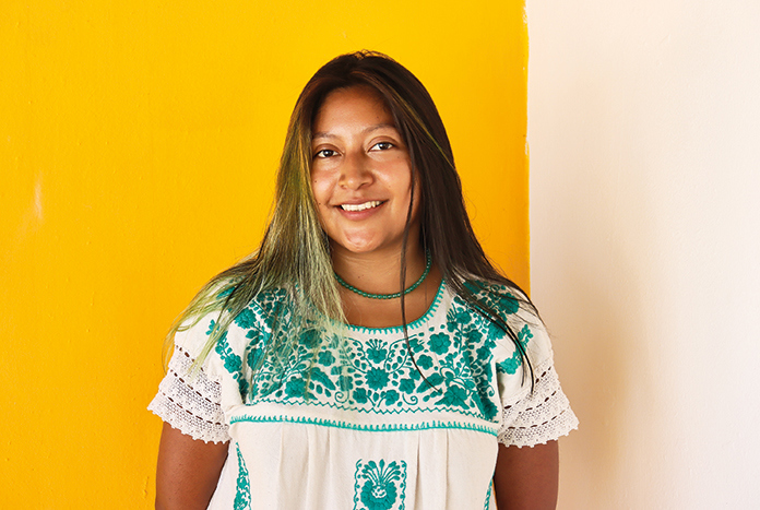 Xananine Calvillo from Amos Trust's Climate Fellowship cohort of 2025.