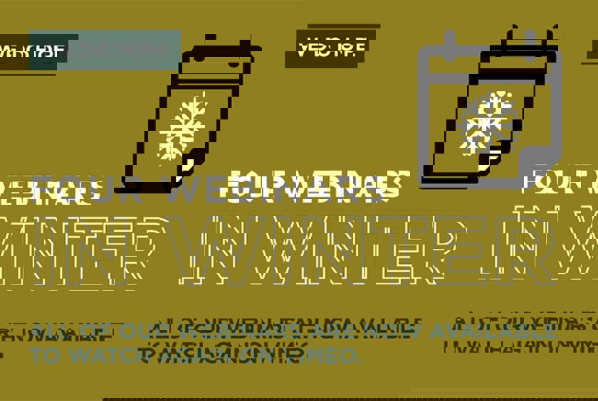 Four Webinars in Winter: Back catalogue