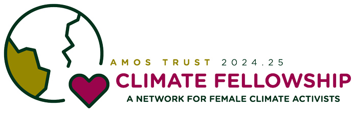 Amos Trust Climate Fellowship logo 2024/25