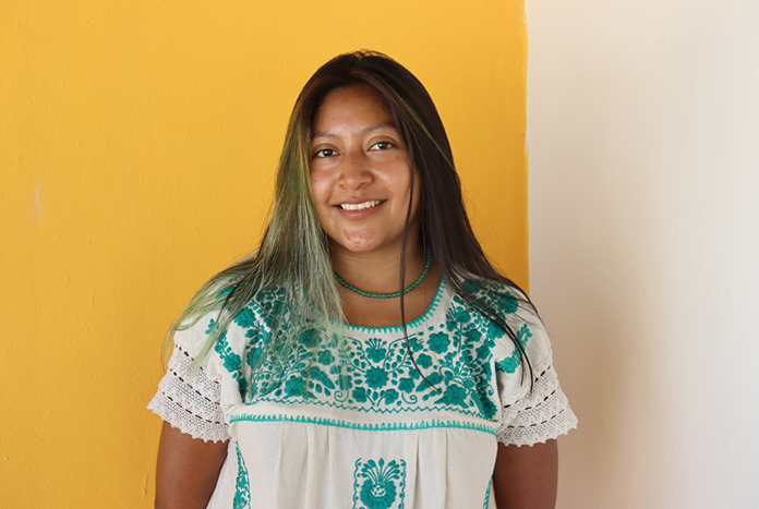 Amos Trust Climate Fellow Xananine Calvillo from Mexico