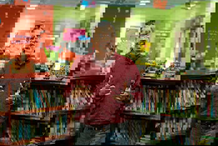 Dr Abdelfattah Abusroar, founder of Alrowwad Cultural and Arts Society