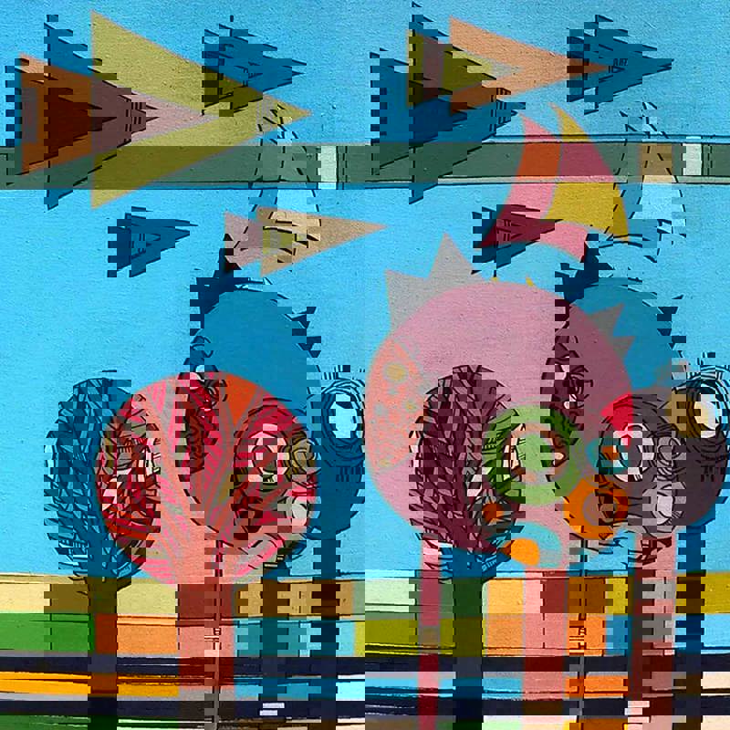 Amos Trust On Location Dina Mattar 100X100cm