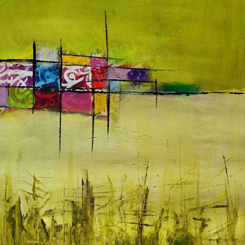 Amos Trust On Location Shareef Sarhan 3 Untitled D Acrylic On Canvas 53X39 Cm Production Year 2021