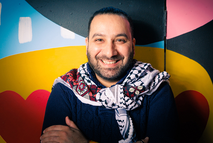 Said Zarzar from Amos partner, Holy Land Trust in Bethlehem